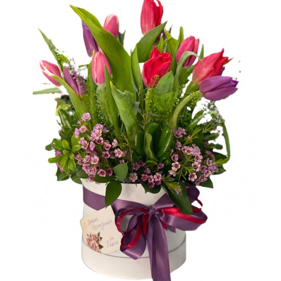 Box of Tulips and Wax Box of Tulips and Wax