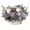 Basket of Roses, Chrysanthemum, Hydrangea