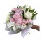 Bouquet Mix of Roses, Hydrangea, Alstroemeria and Freesia