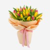 Bouquet with 35 tulips 