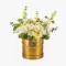 Box with mixed tender flowers