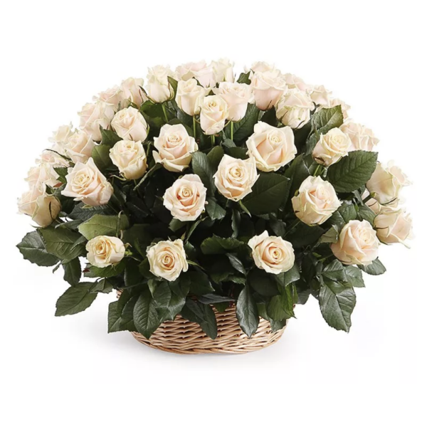 Basket of 51 Roses 