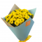 Bouquet of Chrysanthemums Santini Yellow 